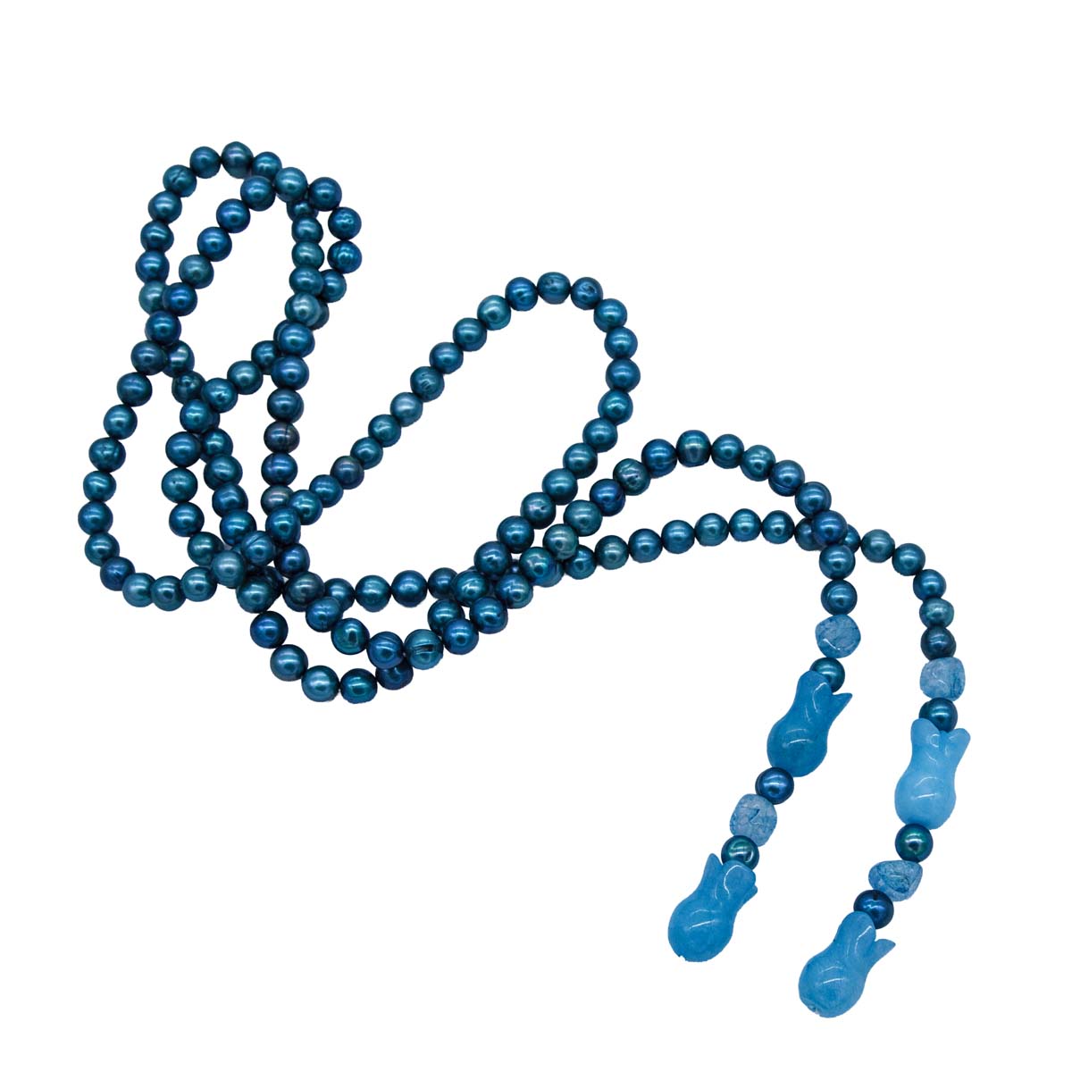 FPN3995-32: Oceanic Professional Pearl Necklace (No Close) 45-47"