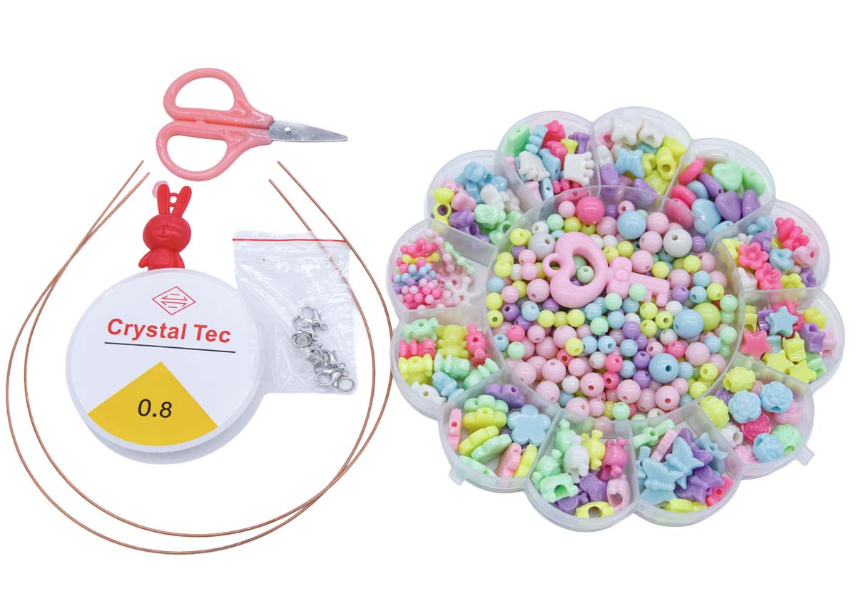 PL202-MX1: Acrylic Mixed Beads Box