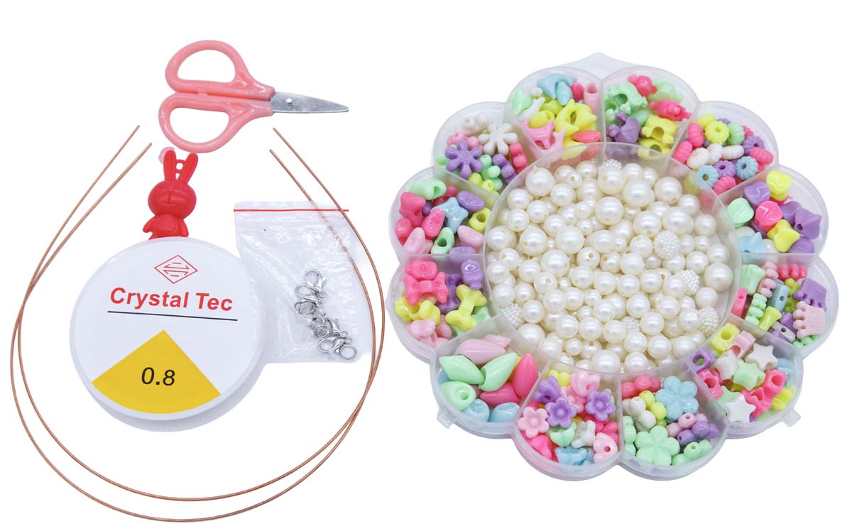 PL202-PX3: Acrylic Mixed Beads Box