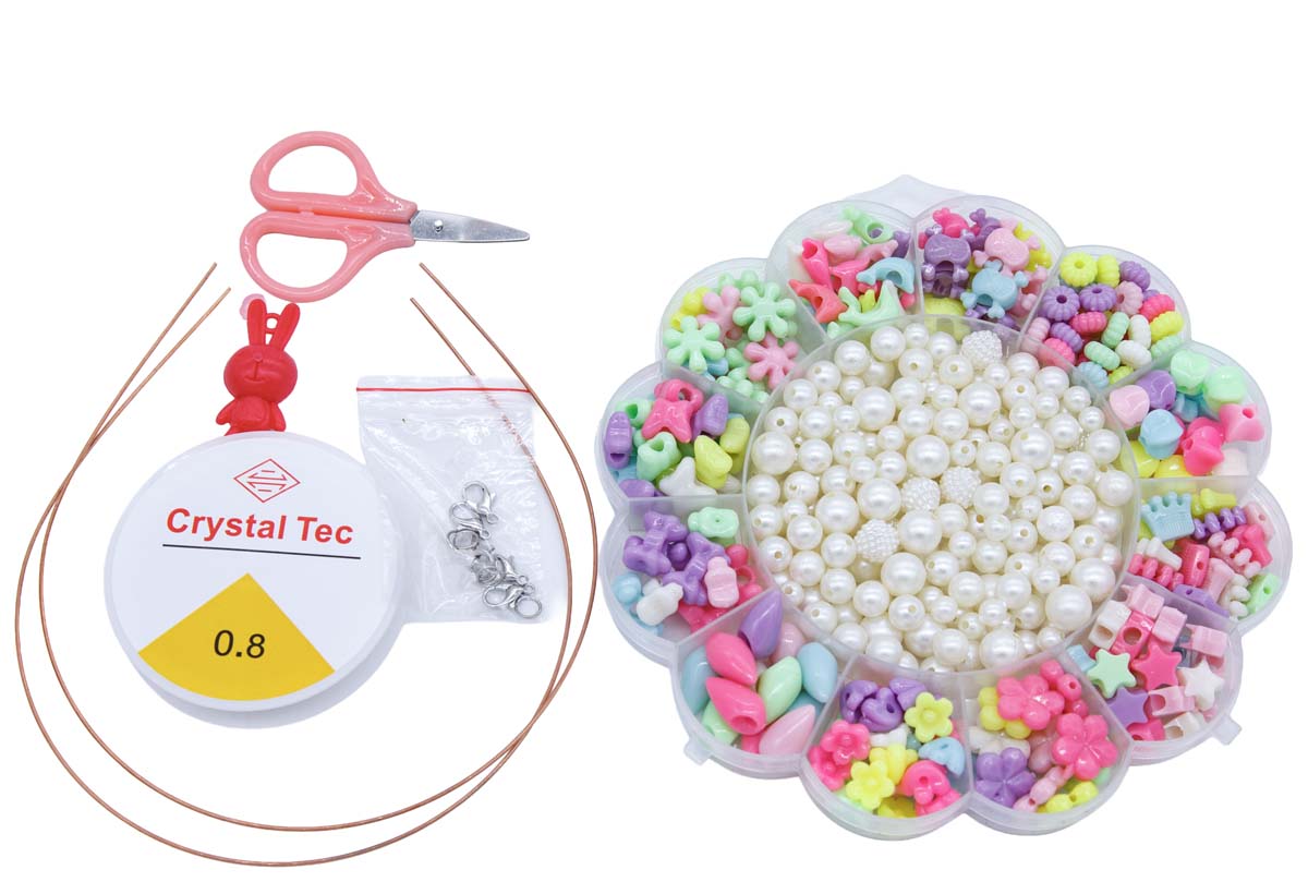 PL202-PX4: Acrylic Mixed Beads Box