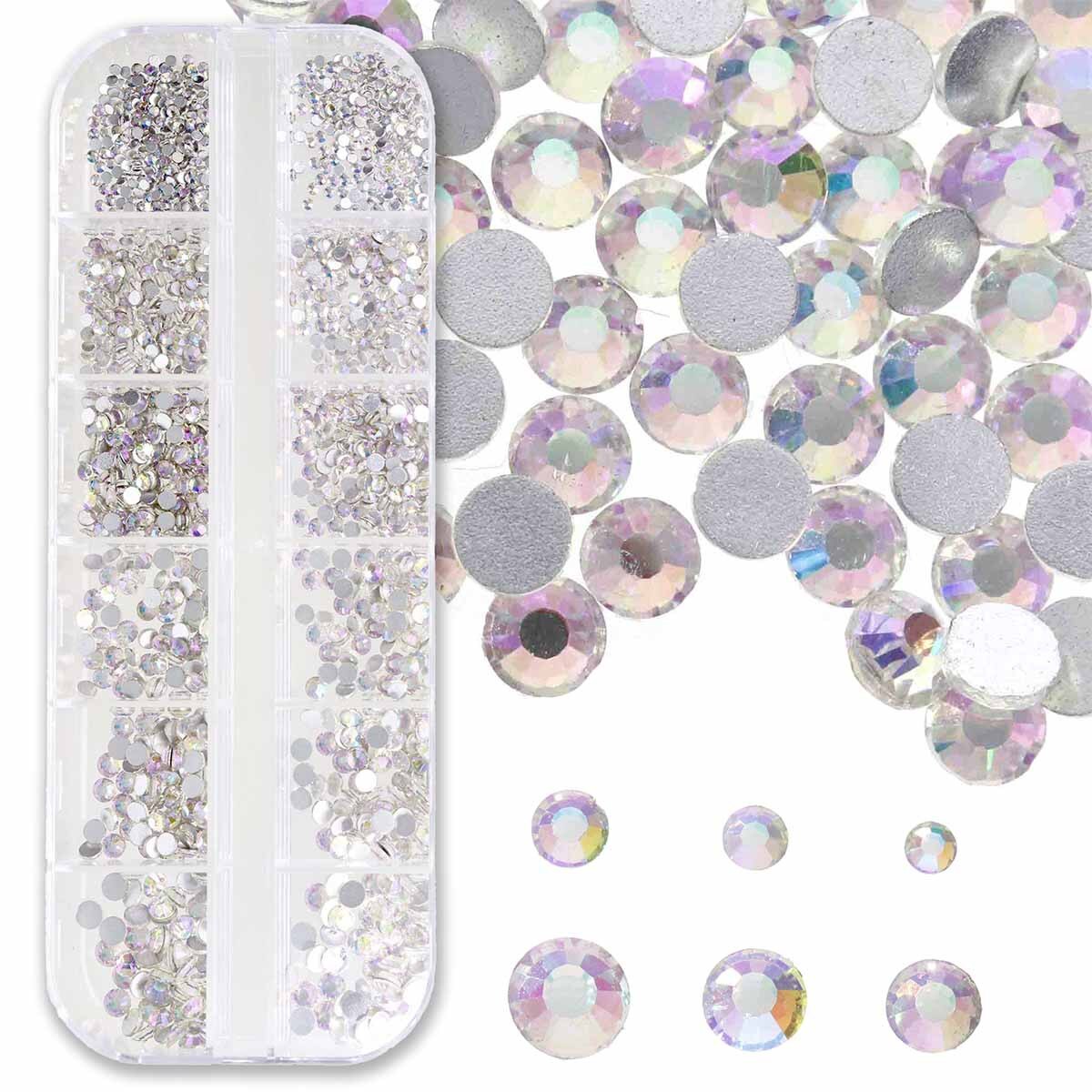 RH525-511FX: China FlatBack Rhinestone Mix Spectrum 1500PPK