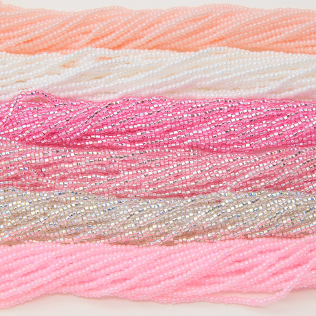 SB999-MX54: CZ SB Bundle Pinky Lux 11/0 6 colors