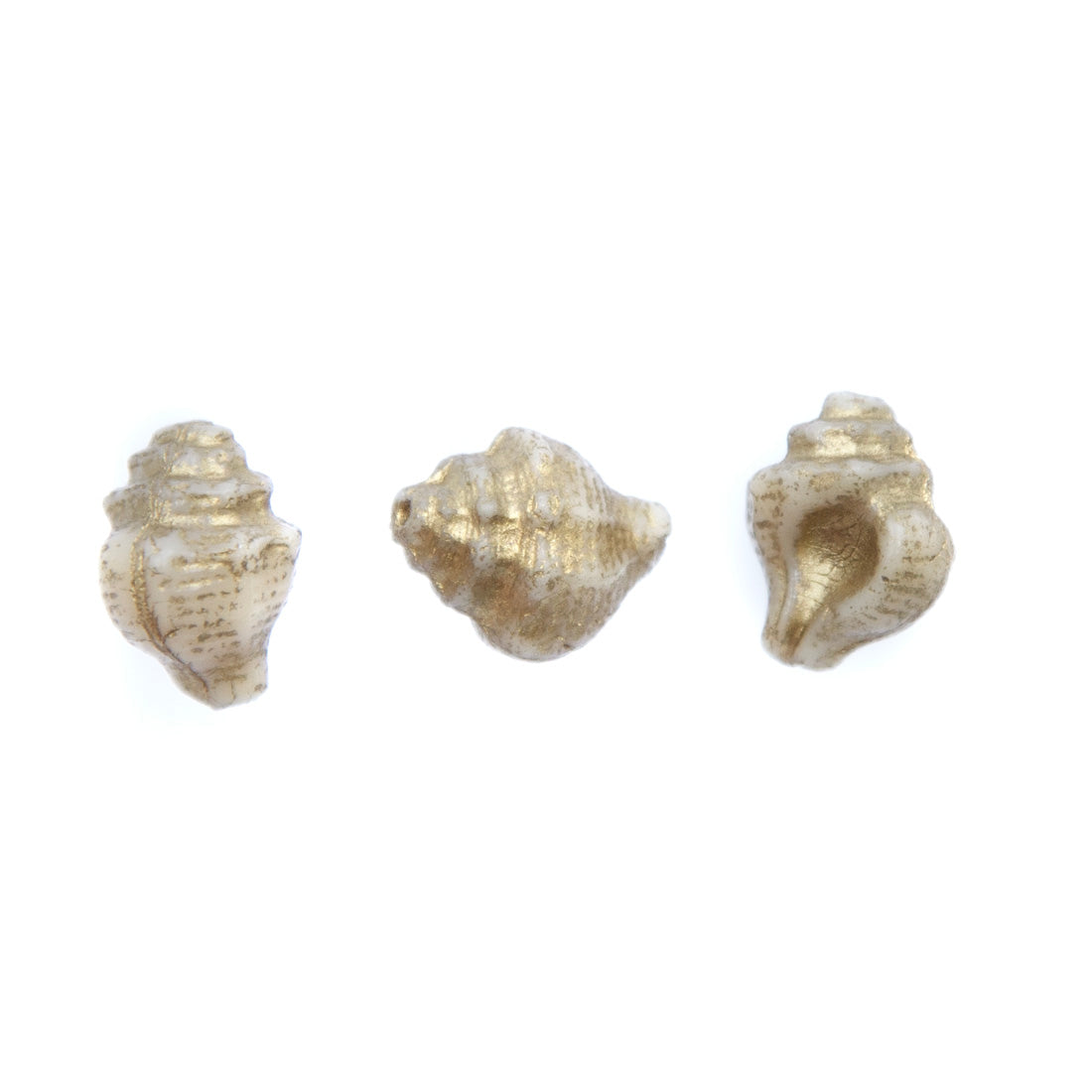 SH003: Czech Shell Bead 15x12mm