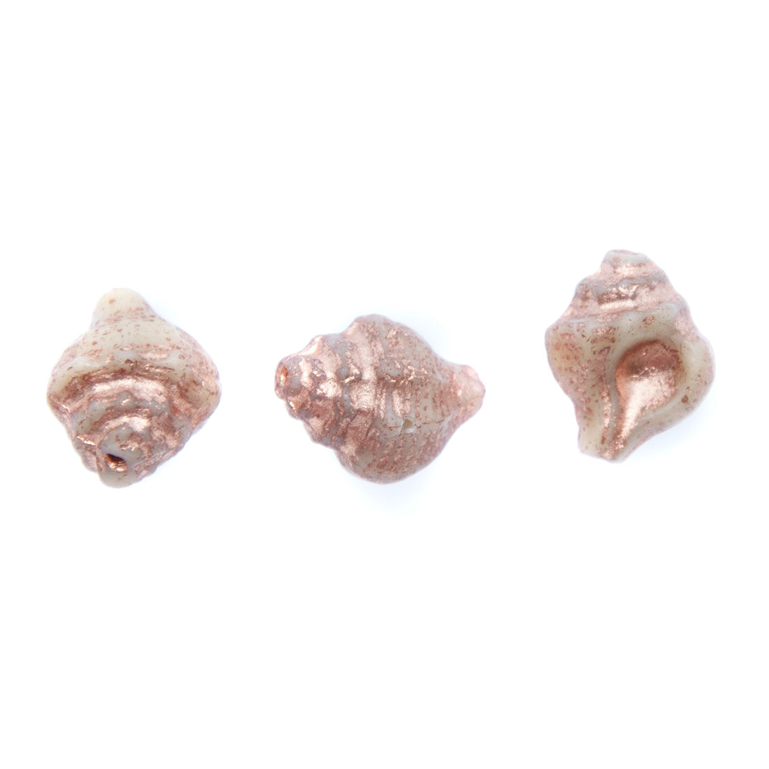 SH004: Czech Shell Bead 15x12mm
