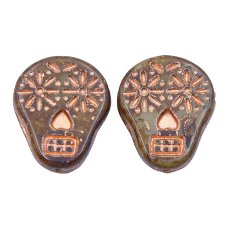 SK004: Sugar Skull 10 Pc