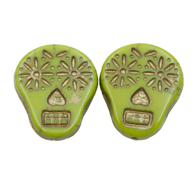 SK006: Sugar Skull 10 Pc