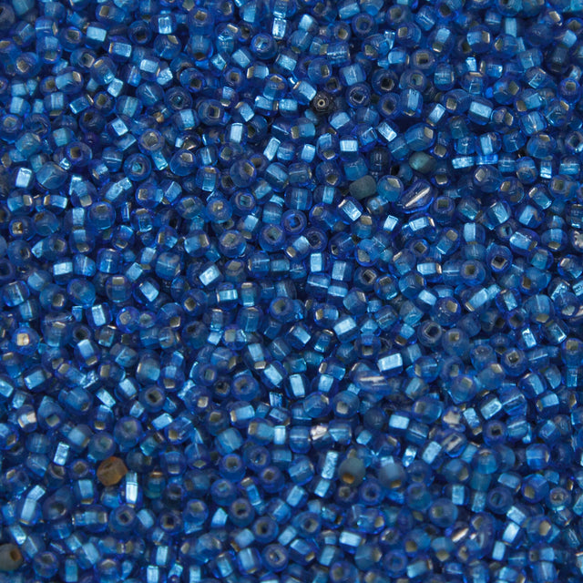 SV100-100: Vin Ven SB Silverlined Blue 11/0 - 250GM