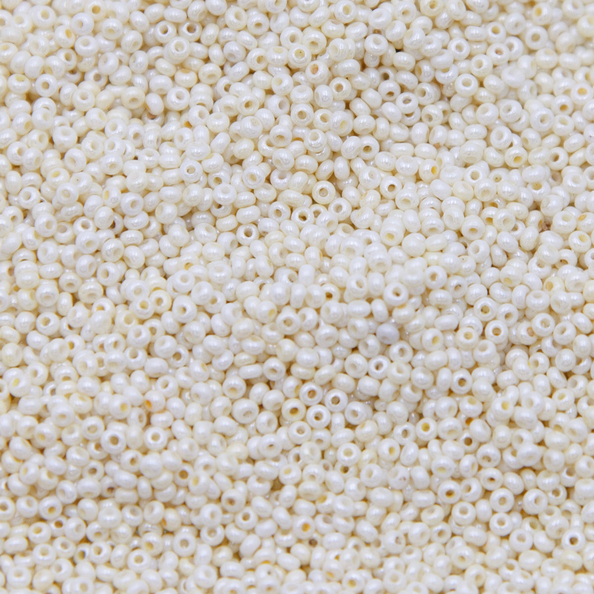 SV100-116: Vintage Venetian Seed Bead Opaque Yellow Luster 12/0 - 250 Grams