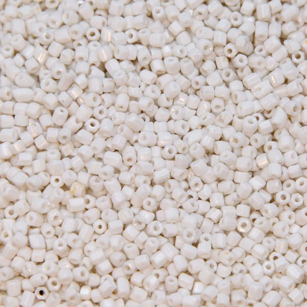 SV100-120: Vin Ven Bugle OP White Luster Hex Cut 2mm - 250GM