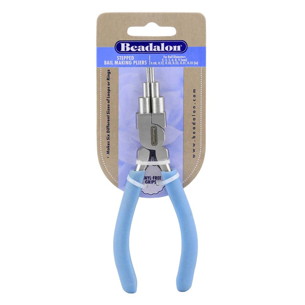 TL201A-740: Beadalon Stepped Bail Pliers 9,8,7,6,5,3,2mm