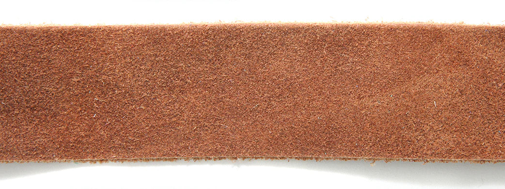 25SL155: Suede Lace Med Brown 1 In 25mm 1YD