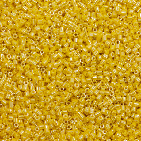 05BB326-L: Czech Bugle Yellow Luster #0.5 - 50GM