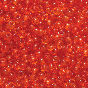 10EP235-1R: Vintage FRNCH Transparent Orange#1 10/0 50 Gram Bag