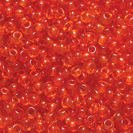 10EP235-1R: Vintage FRNCH Transparent Orange#1 10/0 50 Gram Bag