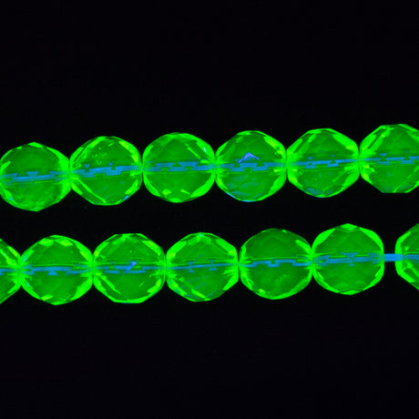 10FC222R: CZ FACET RD Trans Jonquil 10mm-25PC