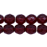 10FC246: CZ FACET RD TRANS Garnet 10mm 150PC