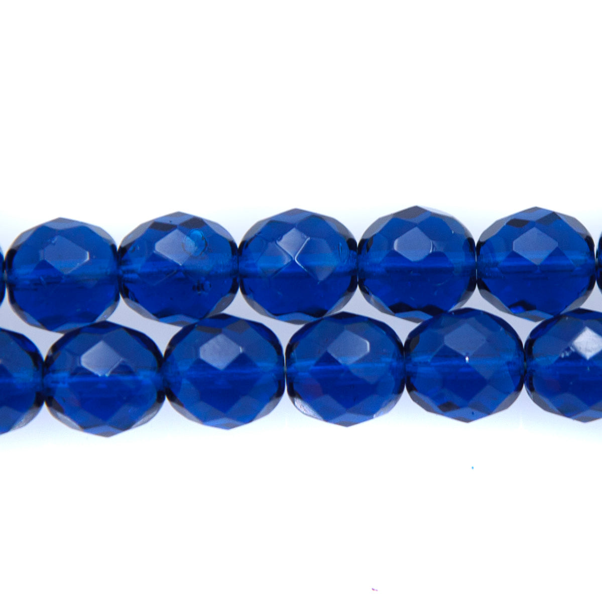 10FC268R: CZ FACET RD Trans Capri Blue 10mm-25PC