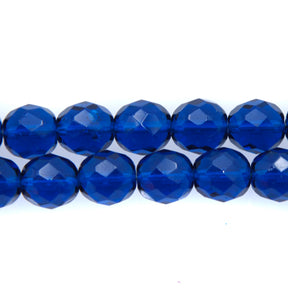 10FC268R: CZ FACET RD Trans Capri Blue 10mm-25PC