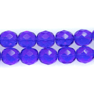 10FC275: CZ FACET RD TRANS MED Sapphire 10mm-150PC