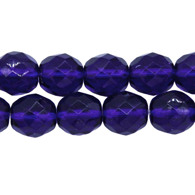 10FC278R: CZ FACET RD Trans Cobalt 10mm-25PC