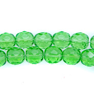 10FC282-A: CZ FACET RD TRANS Apple Green 10mm-150PC