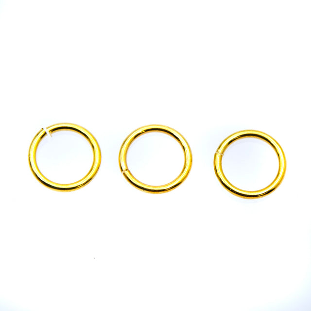 10FI222-2G: JumpRing Gold 10mm 16GA 85PC/25GM