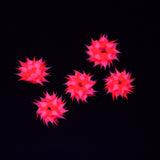 10MS192-12: Rubber Round Pink w/Clear 10mm - 5PPK