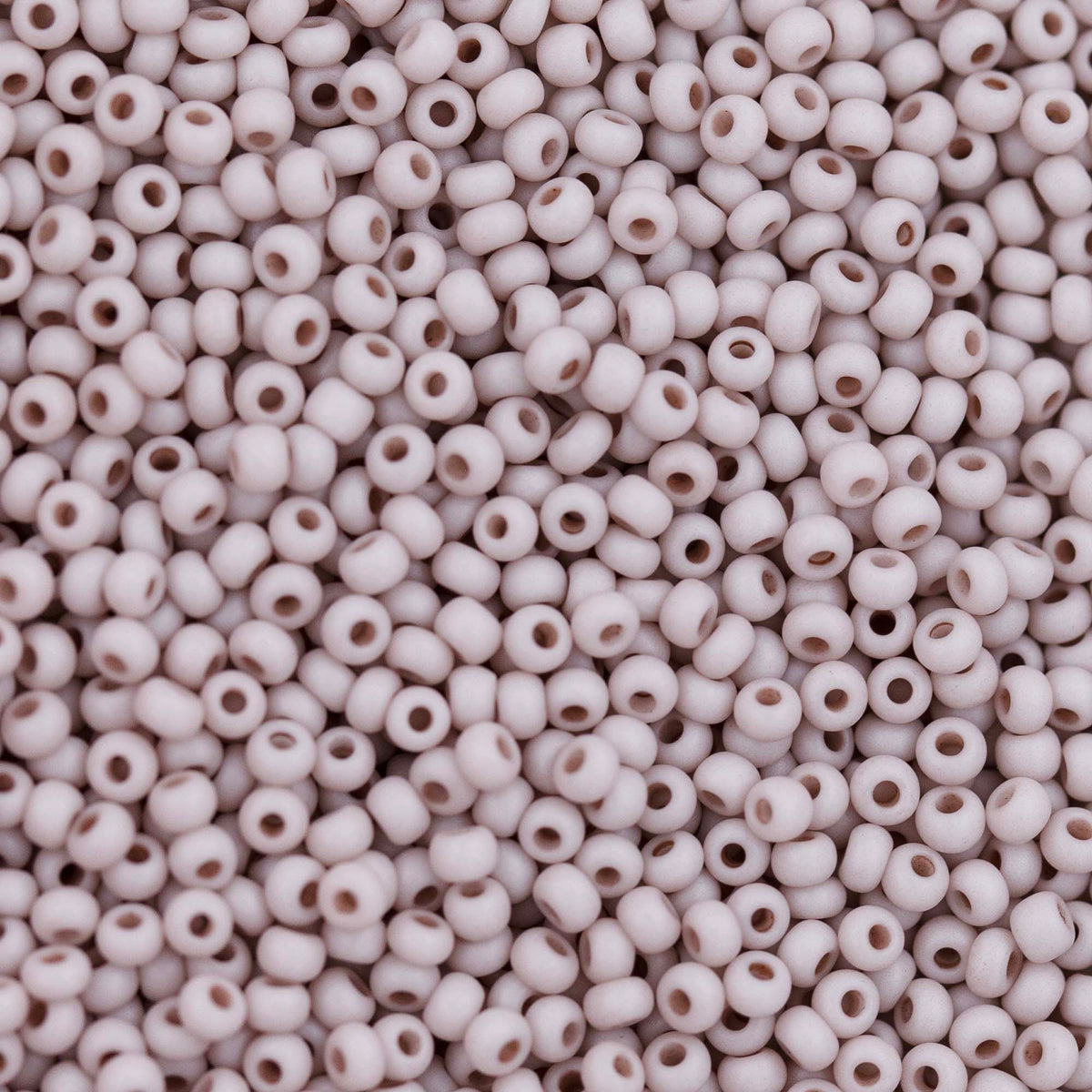 10SB152-TVLR: CZ Seed Bead Opaque Vintage Rose 10/0 - 25 Grams