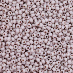10SB152-TVL: CZ Seed Bead Opaque Vintage Rose 10/0 - 200 Grams