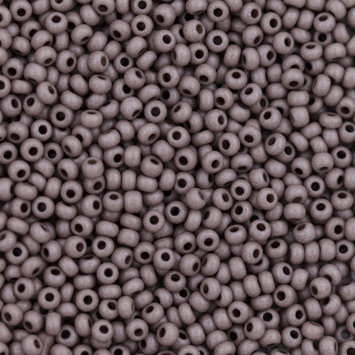 10SB154-TVL: CZ Seed Bead Opaque Burnt Clay 10/0 - 200 Grams