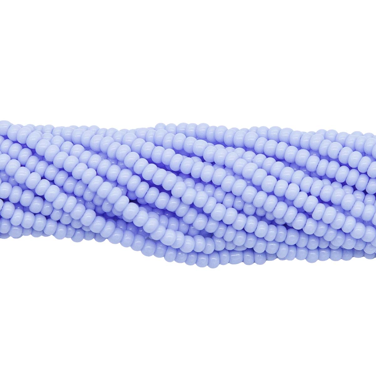 10SB160: CZ Seed Bead Opaque Pale Blue 10/0 5HK