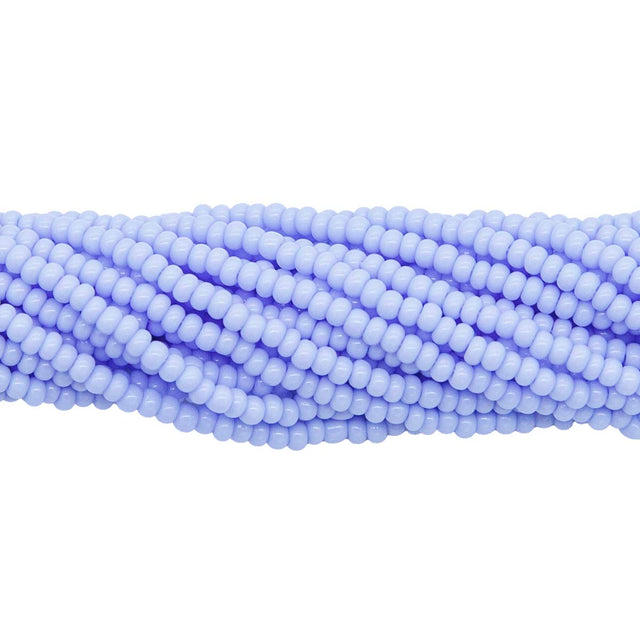 10SB160R: CZ Seed Bead Opaque Pale Blue 10/0-1HK