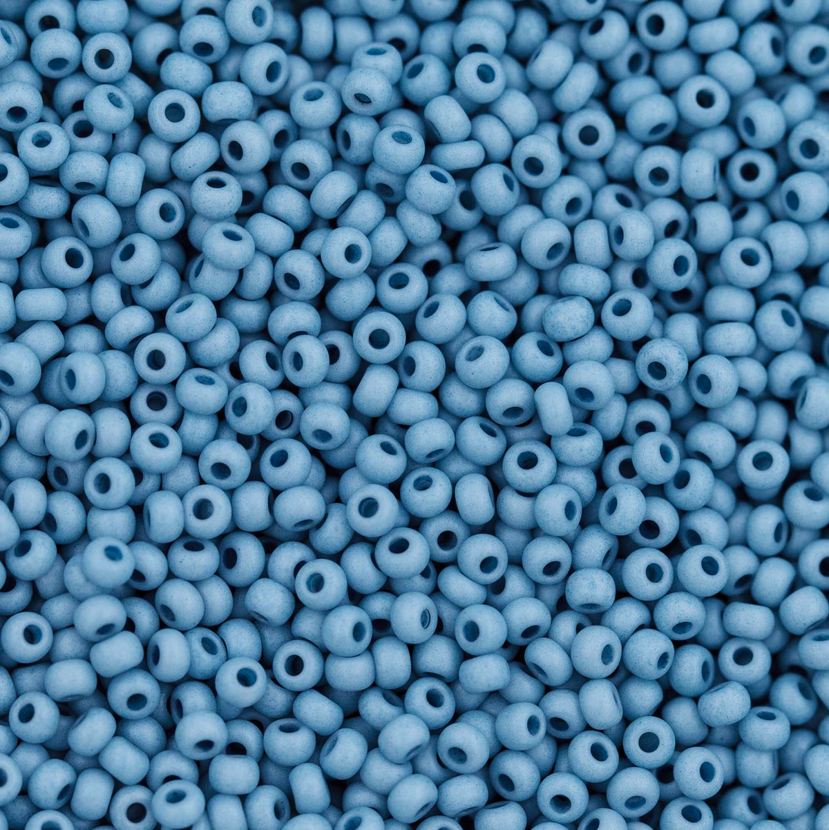 10SB163-TVL: CZ Seed Bead Opaque Ocean Mist 10/0 - 200 Grams