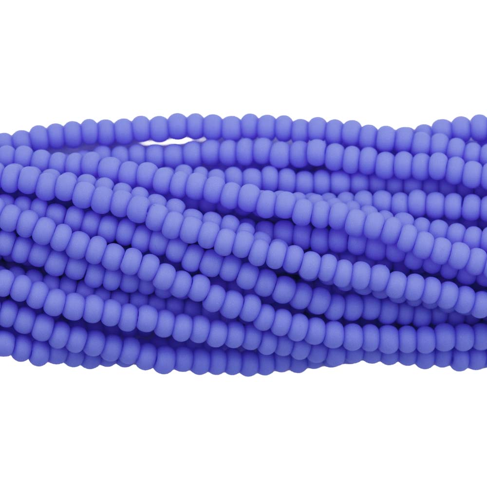 10SB170-M: CZ Seed Bead Opaque Powder Blue Matte 10/0 5HK