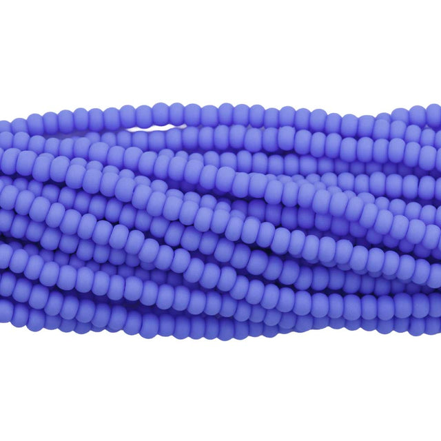 10SB170-M: CZ Seed Bead Opaque Powder Blue Matte 10/0 5HK