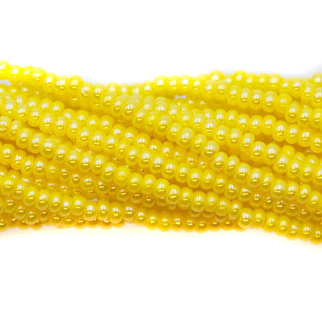 10SB322: CZ Seed Bead Sfinx LT Yellow 11/0 - 5HK