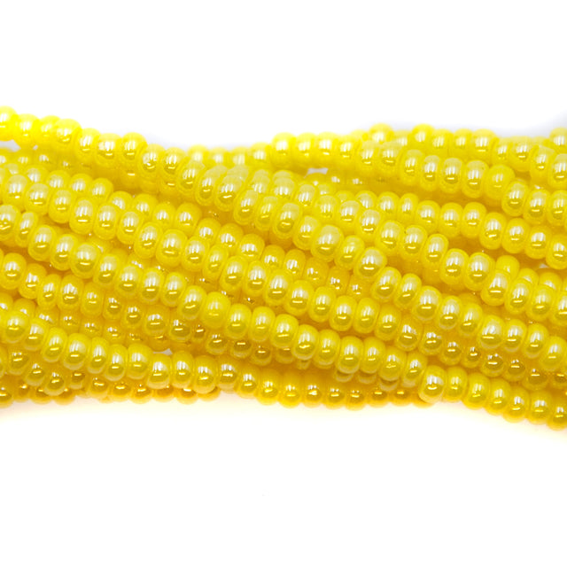 10SB322: CZ Seed Bead Sfinx LT Yellow 11/0 - 5HK