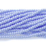 10SB360: CZ Seed Bead Sfinx Opaque Blue 5HK