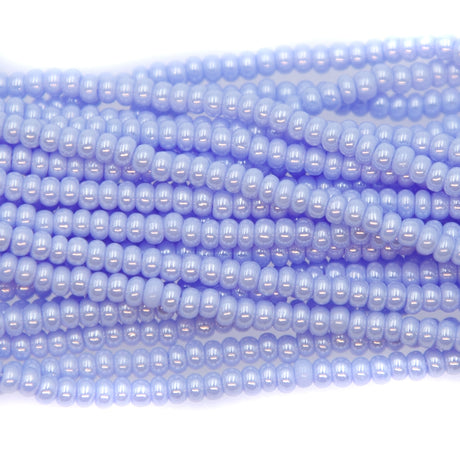 10SB360R: CZ Seed Bead Sfinx Opaque Blue 10/0 -1HK