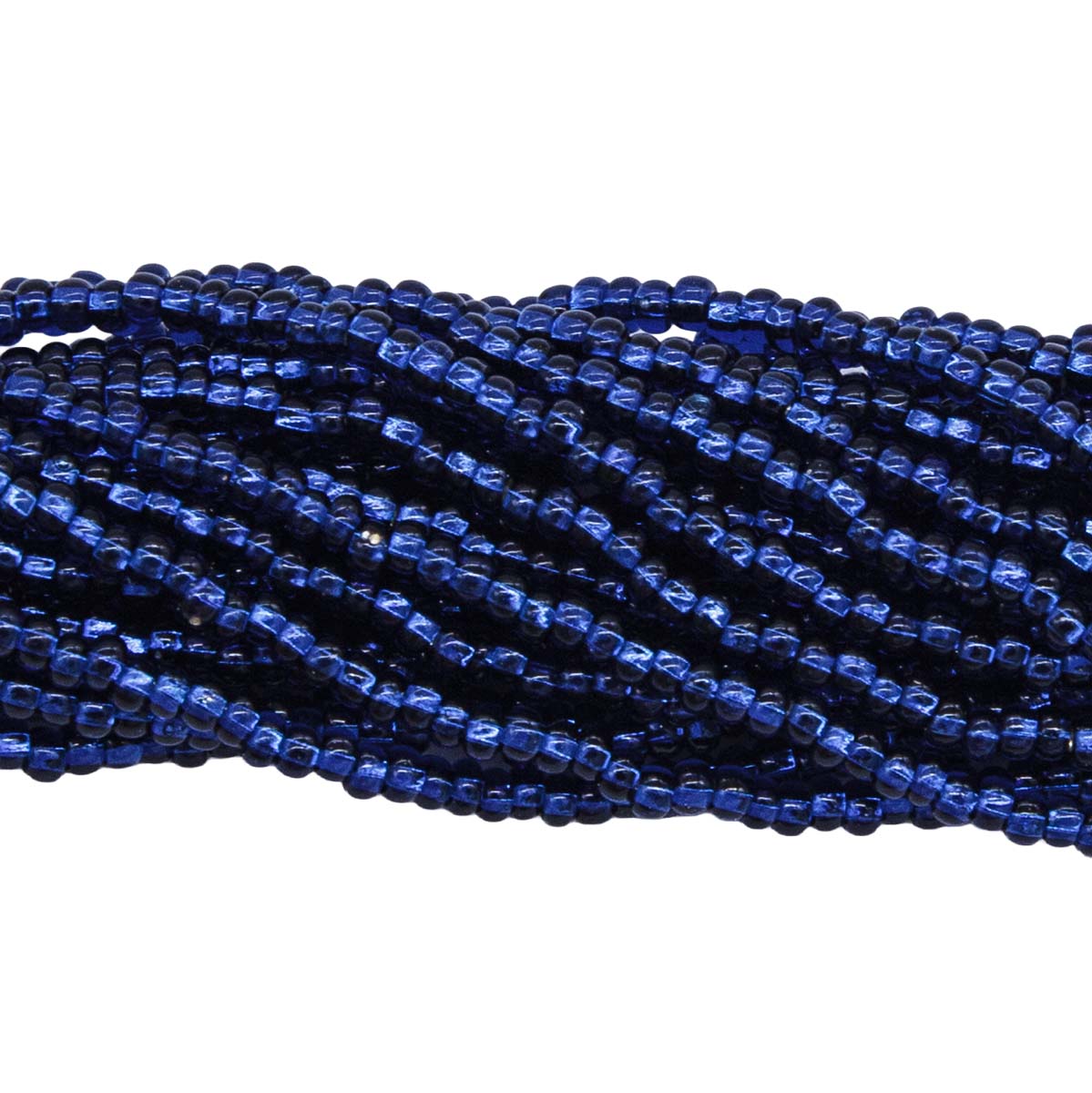 10SB469R: CZ Seed Bead SIL-Line Montana Blue 10/0-1HK
