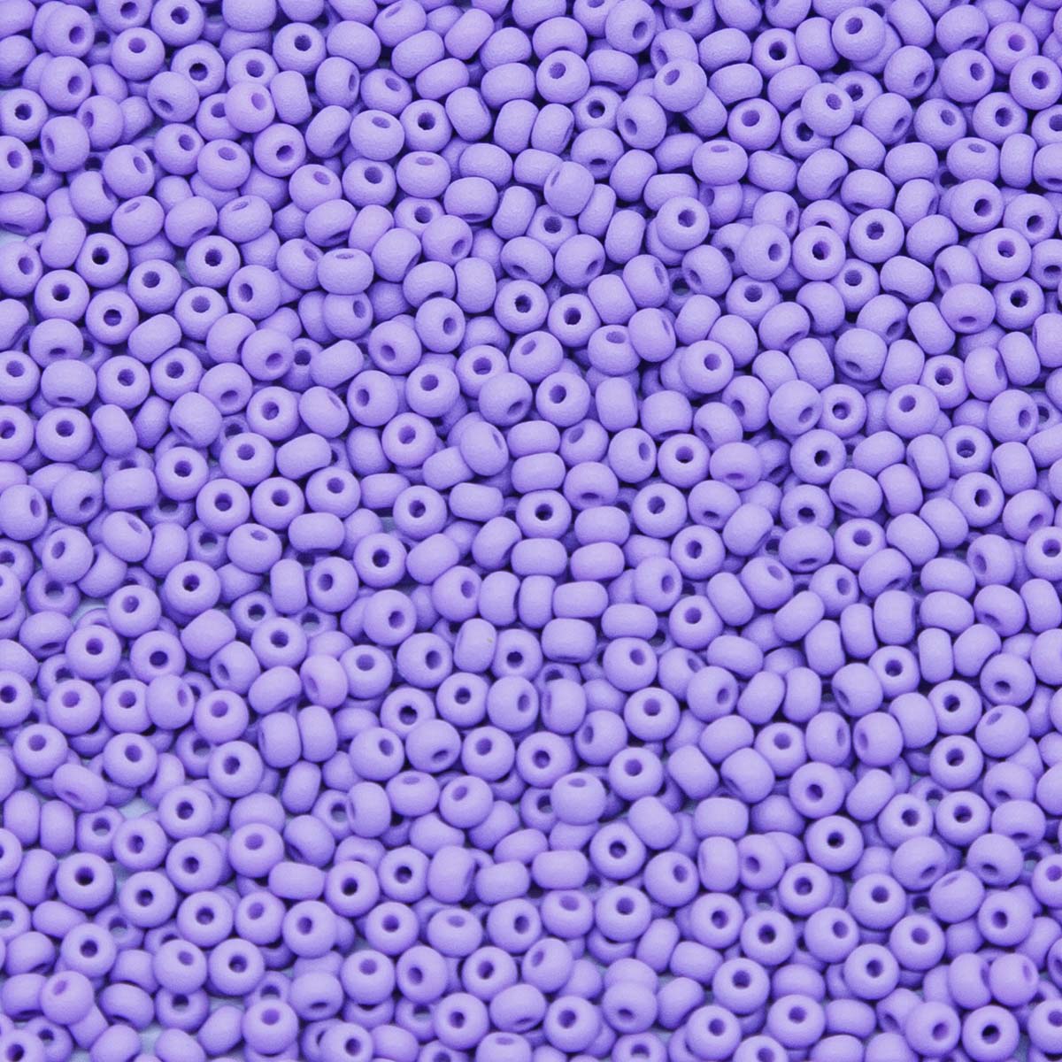 10SB997-PLM: CZ Seed Bead Permalux Lavender Matte 10/0 200GM
