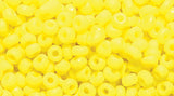 10SK122-MR: Japanese Opaque MED Yellow Matte 10/0 50GM