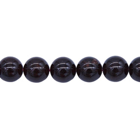 10ST418: Garnet Round 10mm A