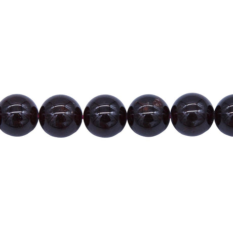 10ST418: Garnet Round 10mm A