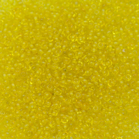 10SV100-30: Vintage Venetian Transparent Dark Yellow 10/0 250 Grams