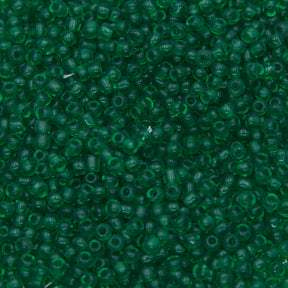 10SV100-49: Vintage Venetian Tr Dark Green 10/0