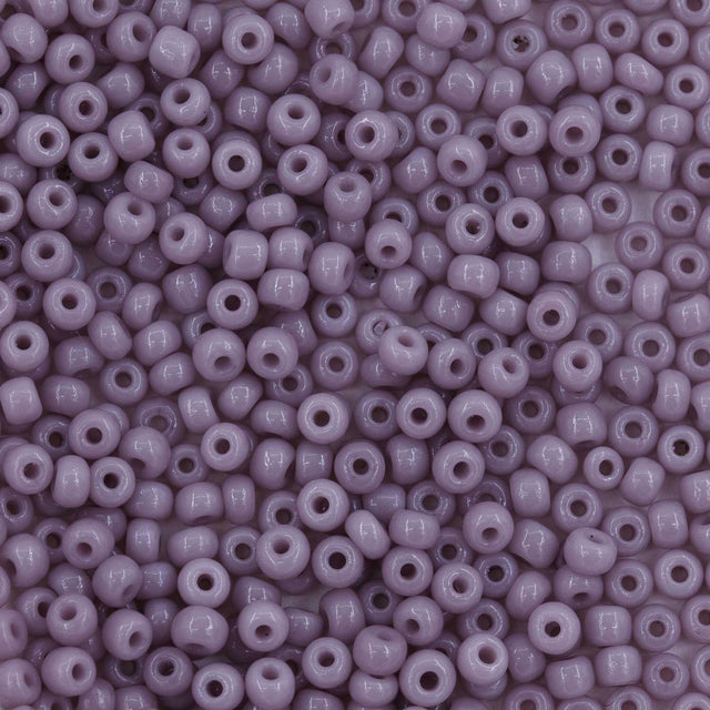 10SV193-2: Antique Venetian 10/0 Seed Bead Opaque Orchid #2 - 10 Grams