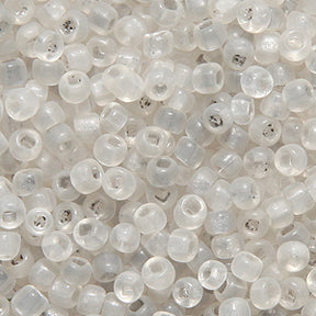 10SV212-U: Vintage Venetian Clear #1 SQ Hole Frosted 9/0 500 Grams