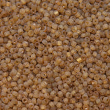 10SV253-18R: Vintage Venetian Gold #18 Square Hole Frosted 10/0 150 Gram Bag