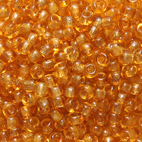 10SV253-2: Vintage Venetian Transparent Gold #2 10/0 500 Grams